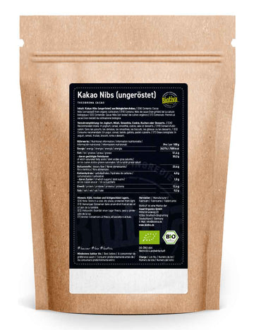 Kakao Nibs ungeröstet Bio